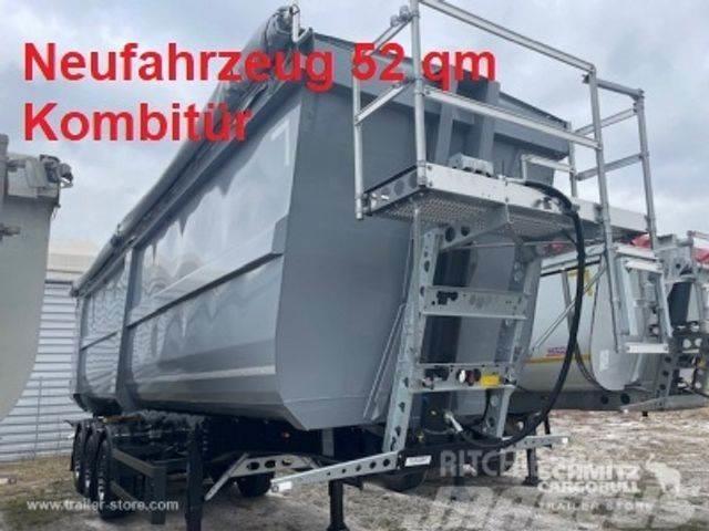 Schmitz Cargobull Kipper Stahlrundmulde 52m³ Sklápacie návesy
