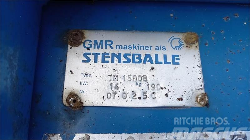 GMR Stensballe  TM1500B Kosačky namontované a ťahané