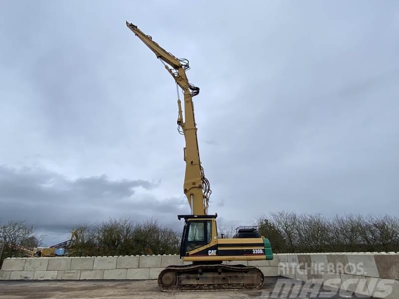 CAT 330BL 22m High Reach Demolition Excavator Demolačné rýpadlá