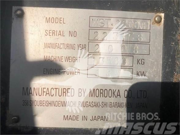 Morooka MST2200 Pásové sklápače