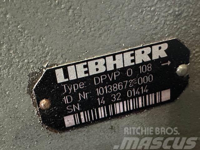 Liebherr A 924 C HD POMPA HYDRAULICZNA DPVP O 108 Hydraulika