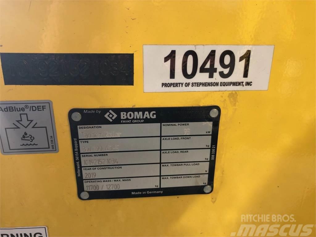 Bomag BW190AD-5 Tandemové valce