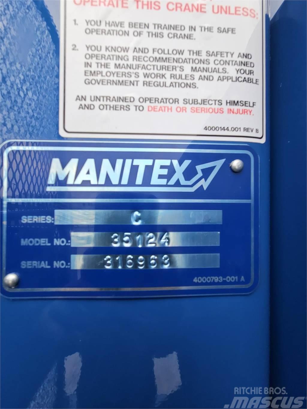 Manitex 35124C Autožeriavy, hydraulické ruky