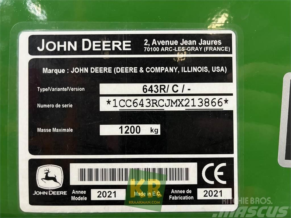 John Deere 643R Čelné nakladače a rýpadlá