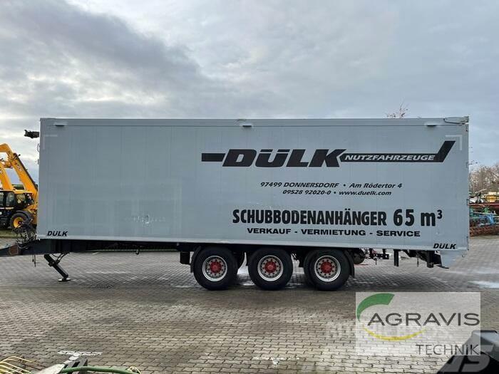  DÜLK Fahrzeugbau Agrotrucks SCHUBBODEN Ďalšie prívesy