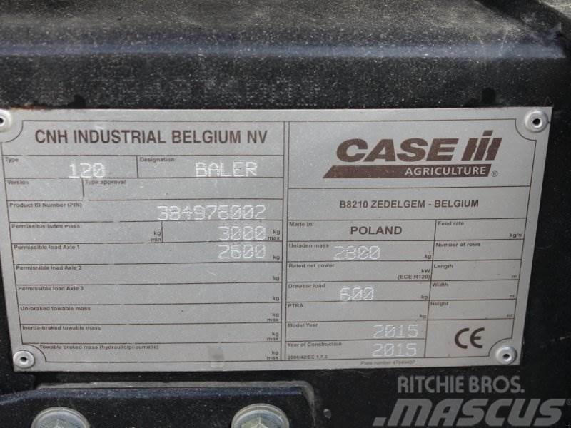 Case IH RB 344 Lisy na okrúhle balíky