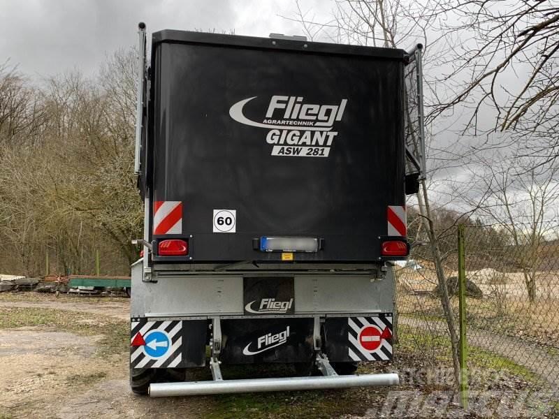 Fliegl ASW 281 GIGANT FOX + Top Lift Light 40m³ Ďalšie prívesy