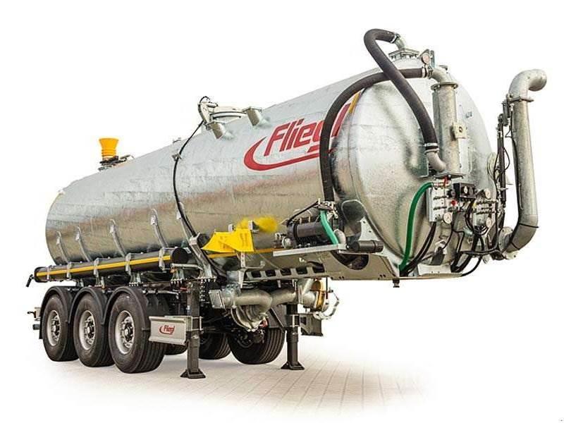 Fliegl STF 27.500 Truck-Line Dreiachs 27,5m³ Rozmetadlá priemyselných hnojív
