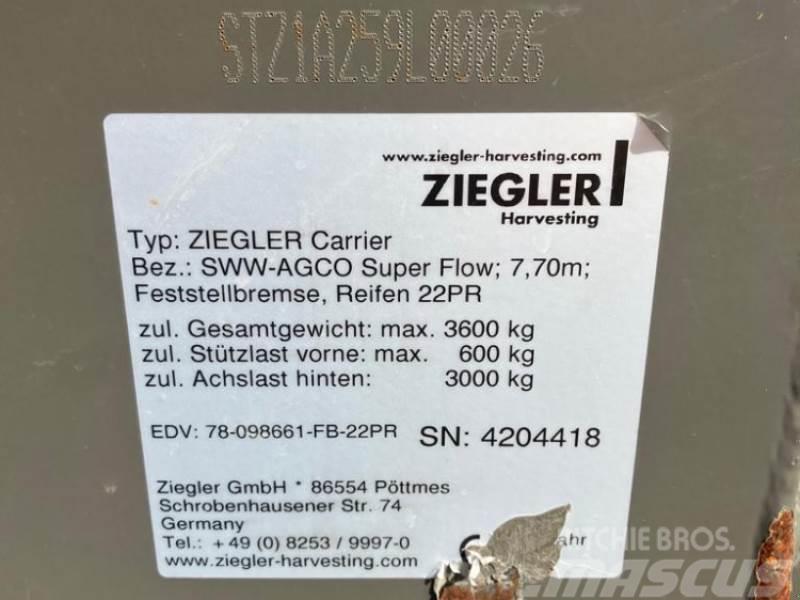 Ziegler Carrier Príslušenstvo a náhradné diely ku kombajnom