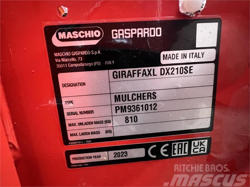 Maschio GIRAFFA 210 FABRIKSNY TIL OMGÅENDE LEVERING! Žacie stroje