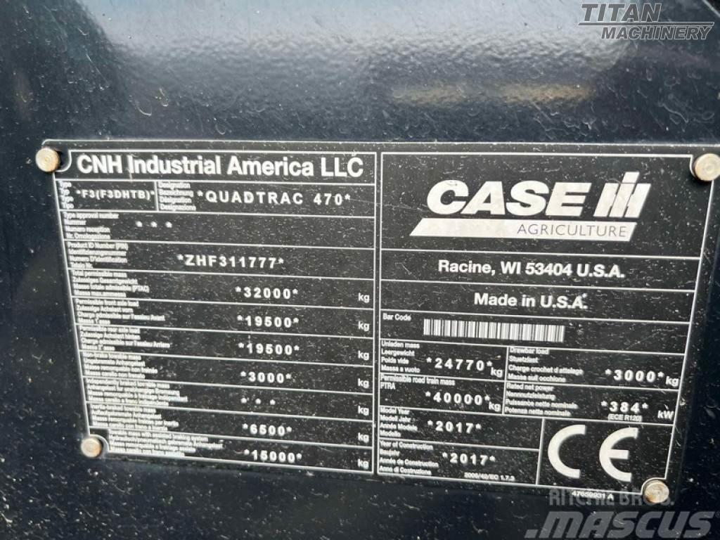 Case IH Quadtrac 470 Traktory