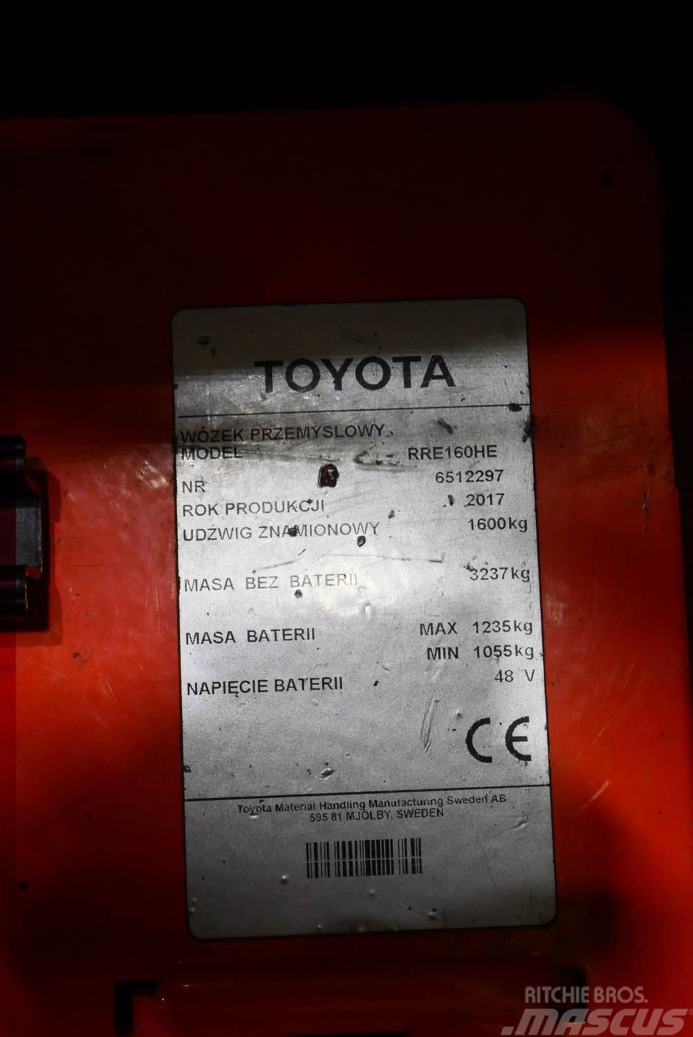 Toyota RRE160HE Retraky