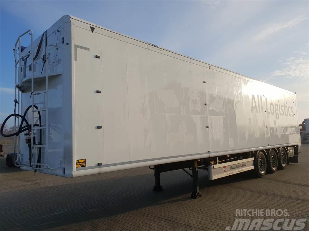 Kraker 92 M3 10MM XHDI Bund Skrot trailer Návesy s pohyblivou podlahou