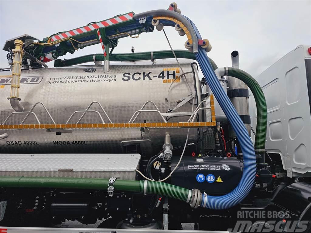 DAF WUKO SCK-4HW for collecting waste liquid separator Kombinované/Čerpacie cisterny