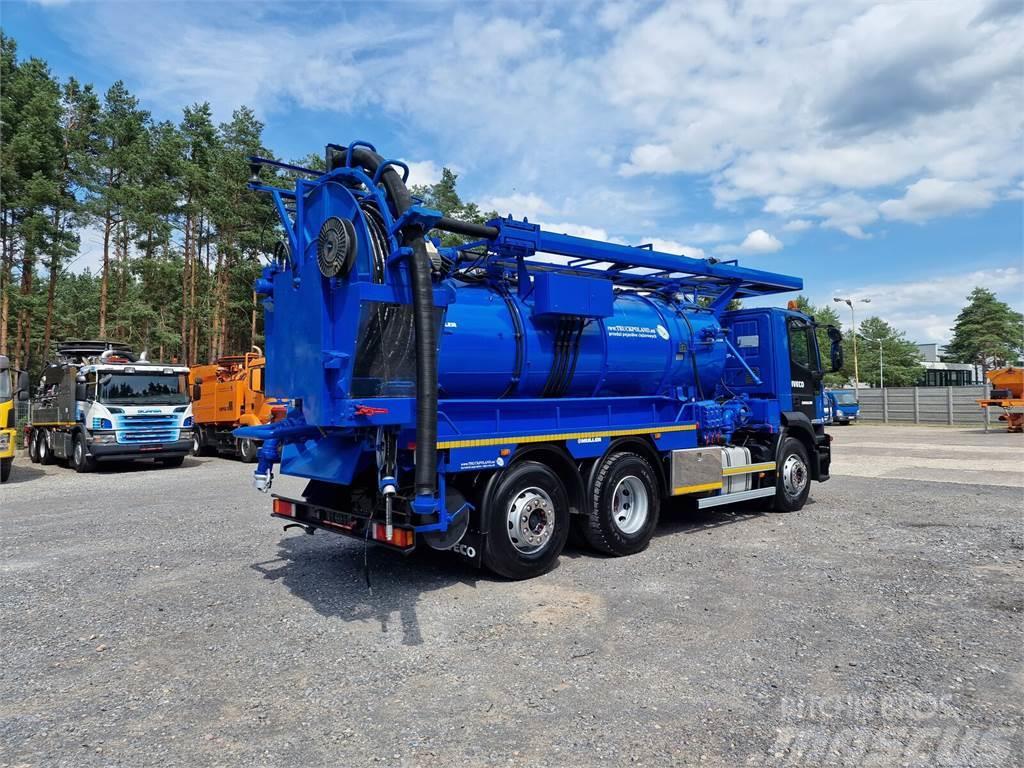 Iveco WUKO MULLER KOMBI FOR CHANNEL CLEANING Kombinované/Čerpacie cisterny
