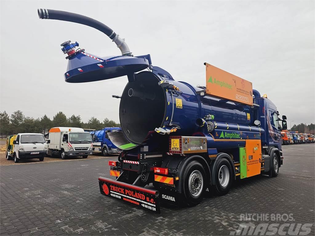 Scania Amphitec VORTEX ATEX EURO 6 vacuum suction loader Úžitkové vozne