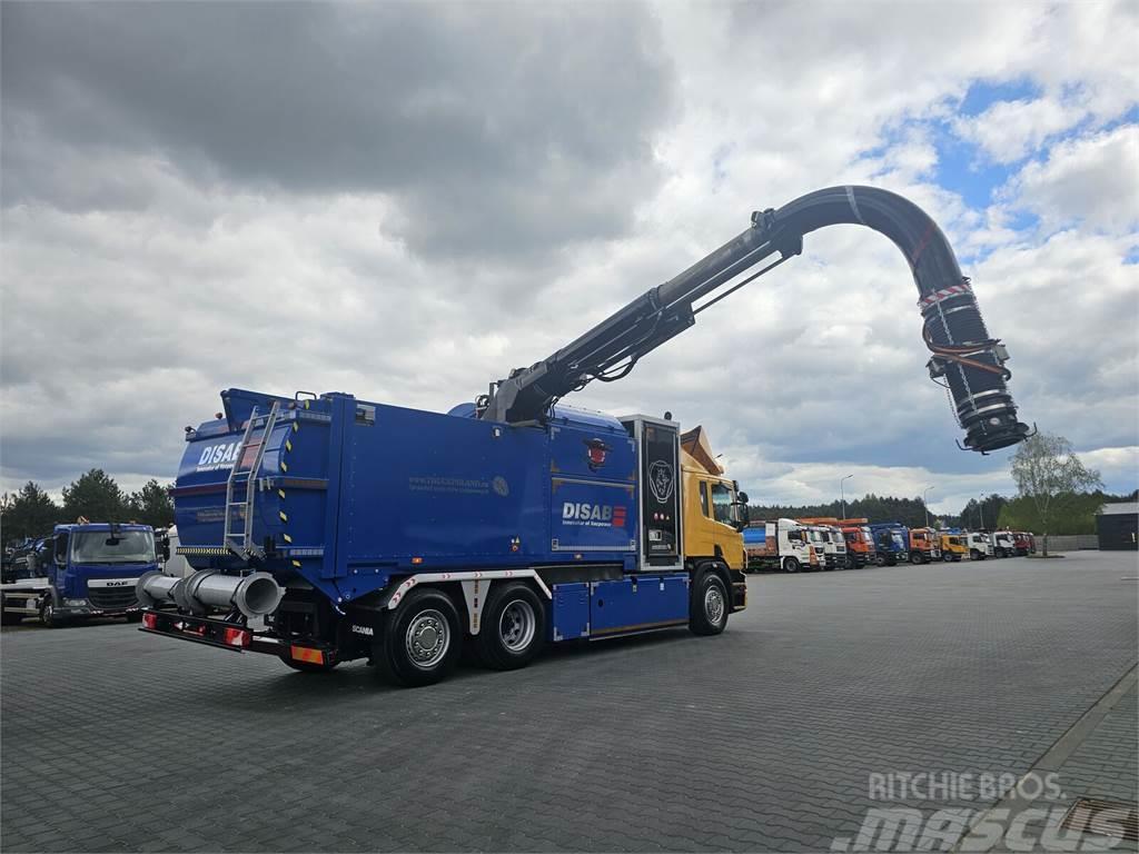 Scania DISAB ENVAC Saugbagger vacuum cleaner excavator su Špeciálne bagre