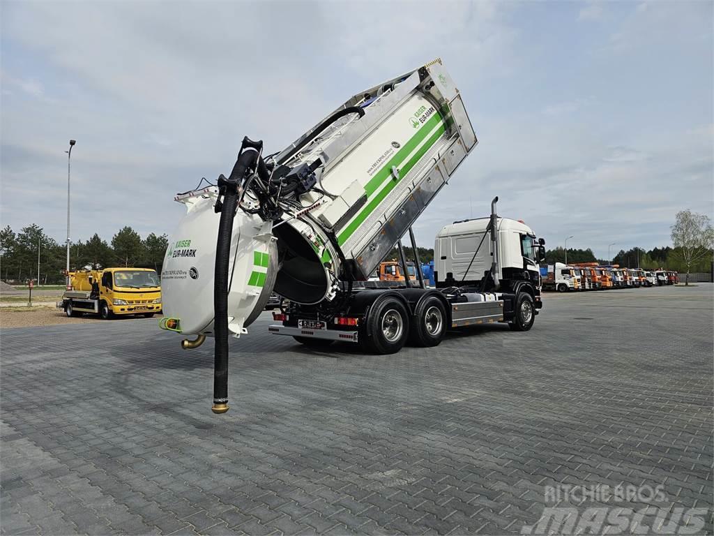 Scania WUKO KAISER EUR-MARK PKL 8.8 FOR COMBI DECK CLEANI Kombinované/Čerpacie cisterny