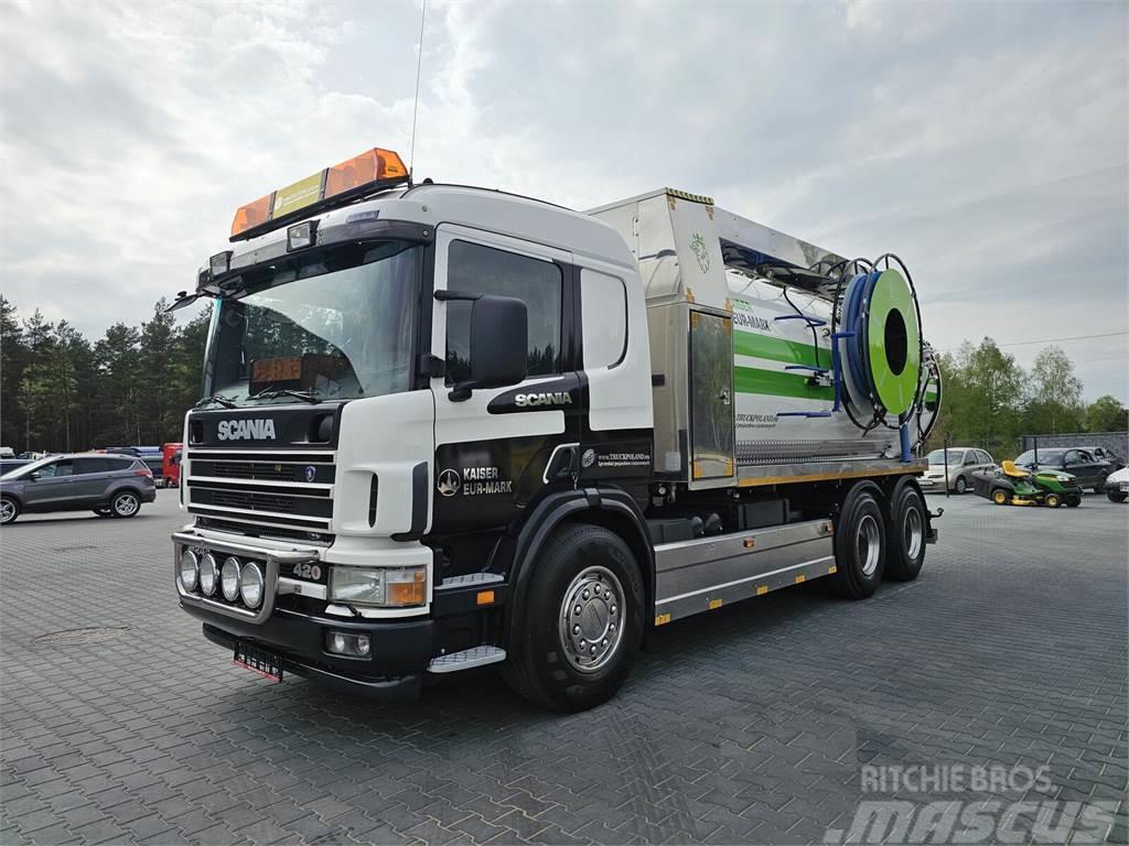 Scania WUKO KAISER EUR-MARK PKL 8.8 FOR COMBI DECK CLEANI Kombinované/Čerpacie cisterny