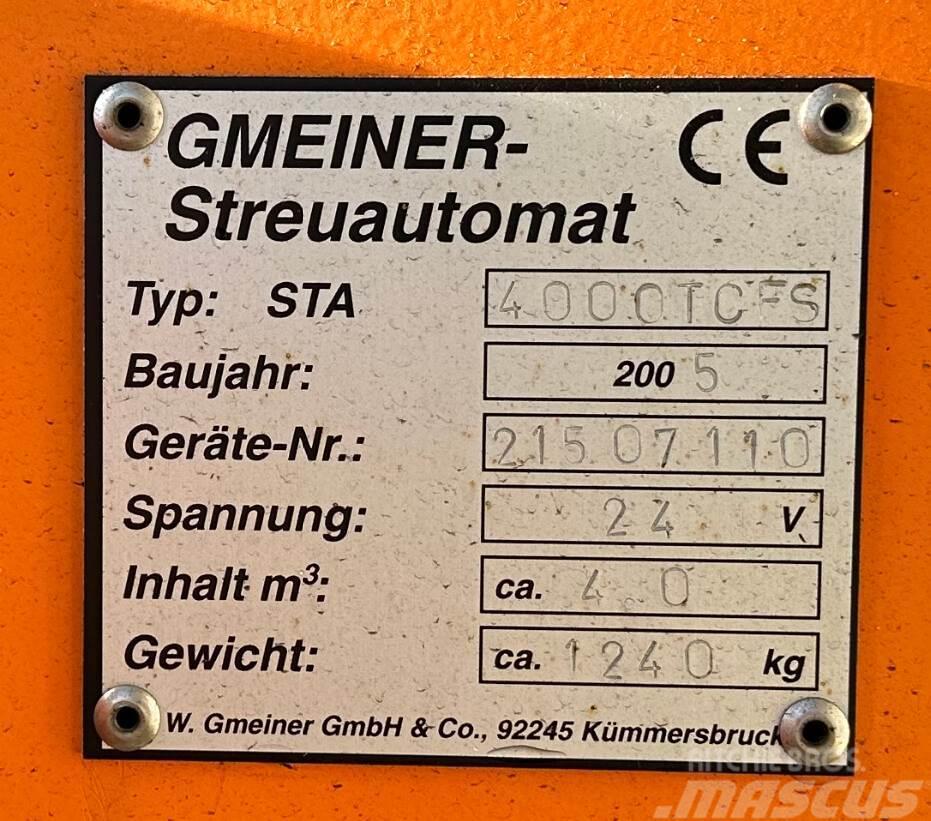 Unimog Salzstreuer Gmeiner 4000TCFS Posýpače soli a piesku
