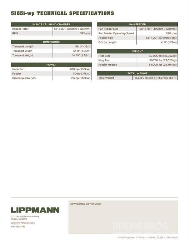 Lippmann 5165i WP Drviče
