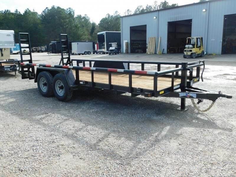 Texas Bragg Trailers 18' Big Pipe with 6000lb Axles Iné