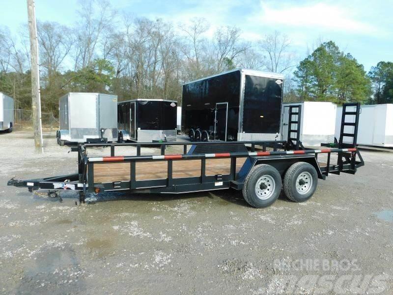 Texas Bragg Trailers 18' Big Pipe with 7000lb Axles Iné