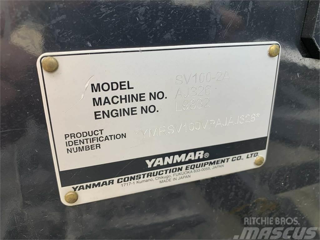 Yanmar SV100-2A Pásové rýpadlá