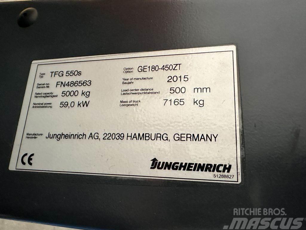 Jungheinrich TFG 550s - nur 1080 Stunden !!! LPG vozíky