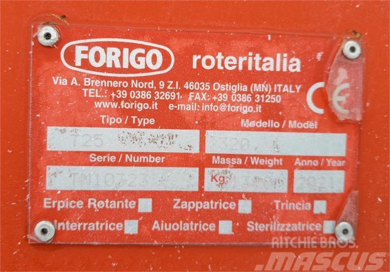 Forigo T25-320 Žacie stroje