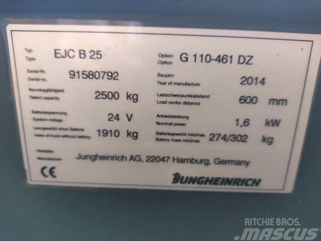 Jungheinrich EJC-B-25-G110-461 DZ Ručne vedené vysokozdvižné vozíky